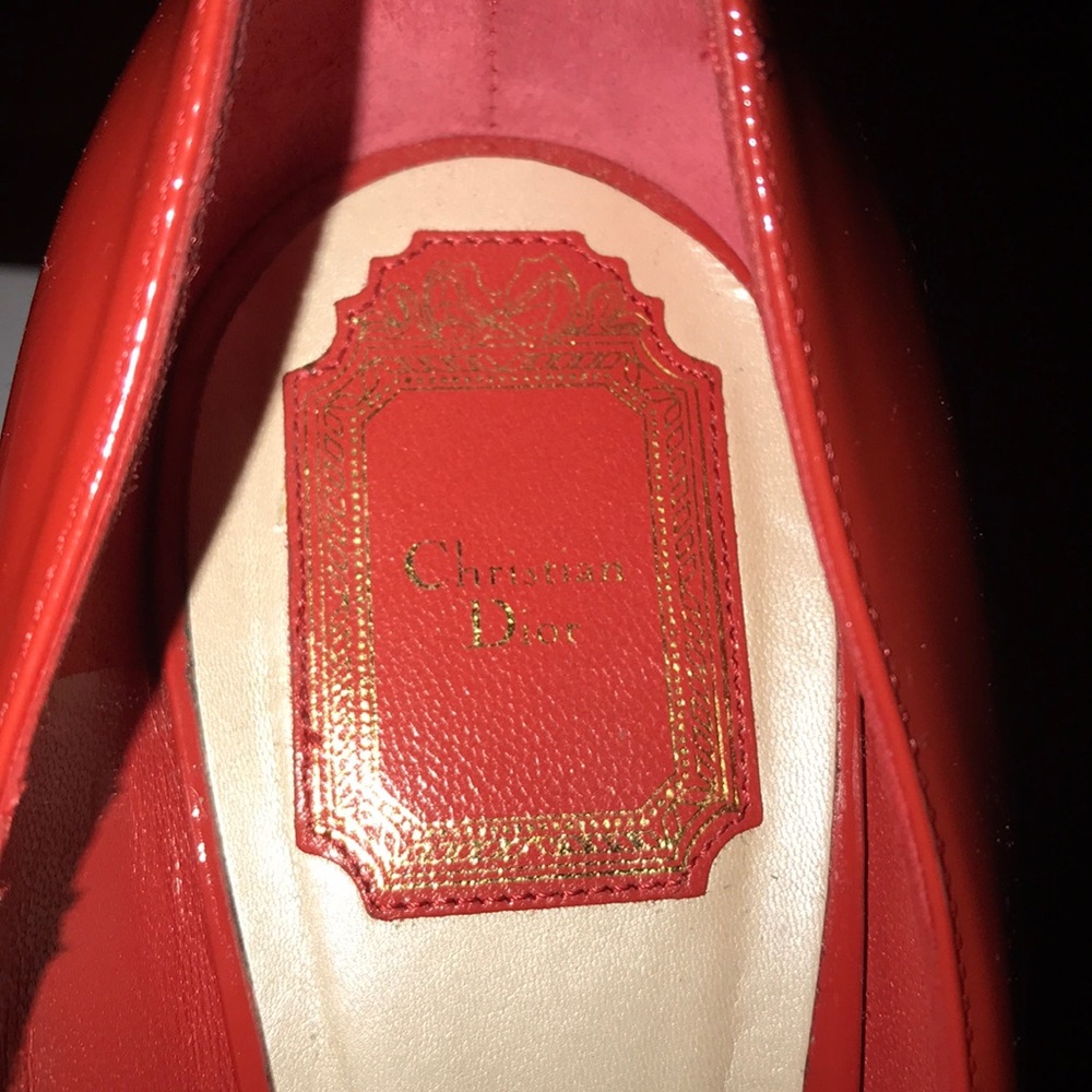 Dior red pumps - Picture 5 of 8